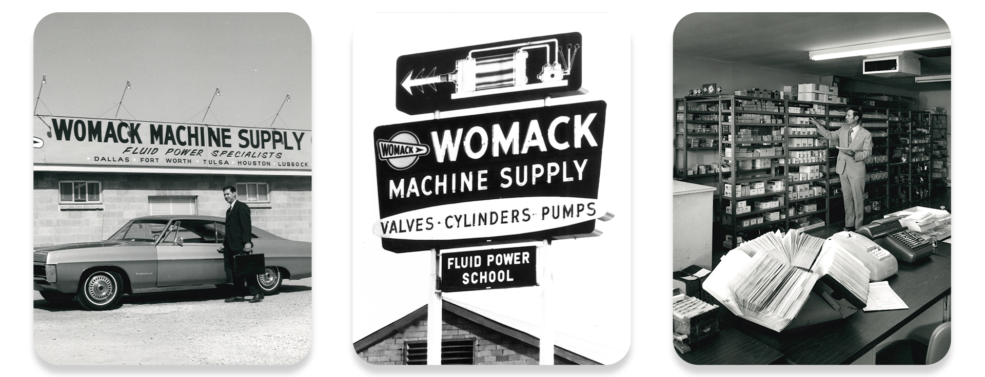 Womack Making Worlds Move Since 1953 Womack Machine Supply Co.